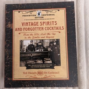 Vintage spirits and Forgotten cocktails